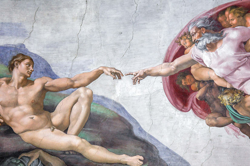 Vatikan Erschaffung Adams