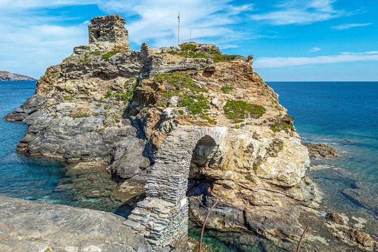 Andros Griechische Insel mit Top Stränden & toller Natur