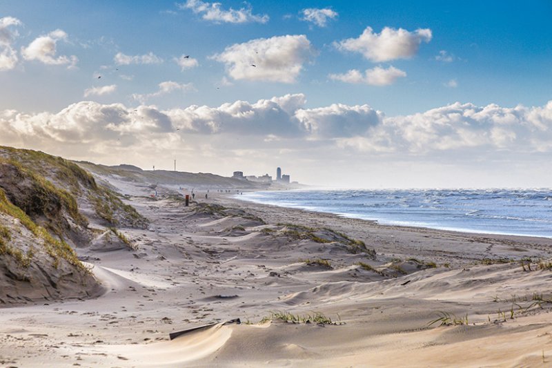Zandvoort in Holland Ort mit Top Strand an der Nordsee