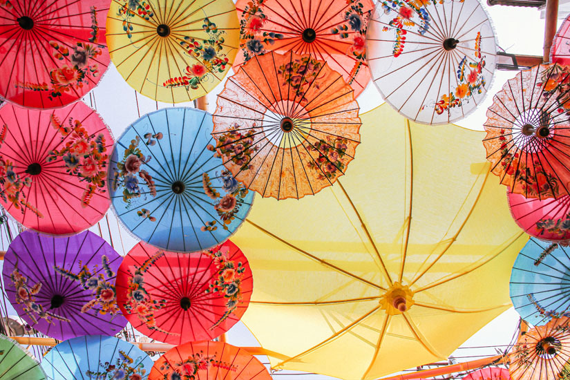 Souvenir Thailand Schirme