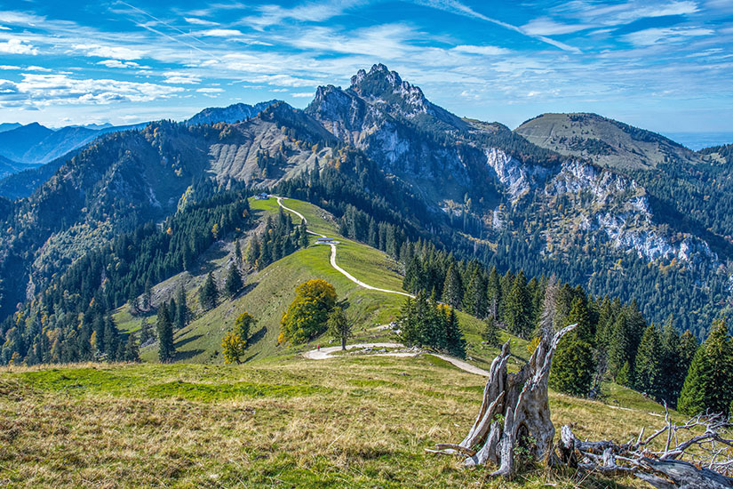 Die Kampenwand in den Chiemgauer Alpen