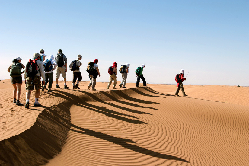 Wandern in Aegypten Sahara