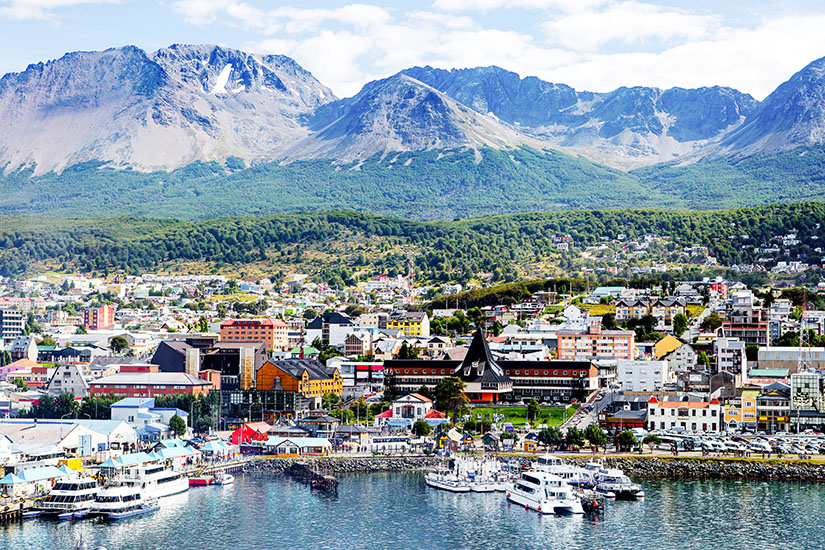 Blick auf Ushuaia