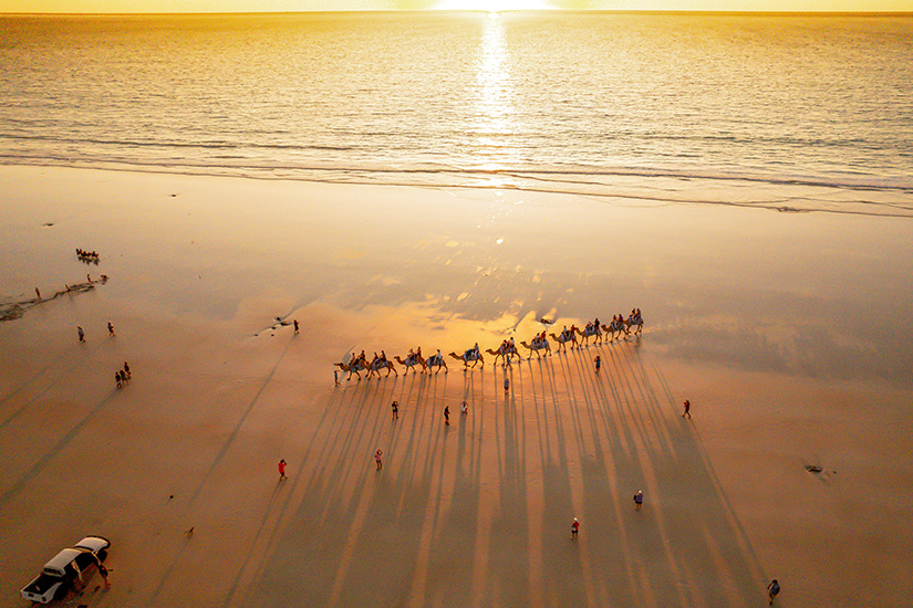 Kamelreiten Cable Beach Australien