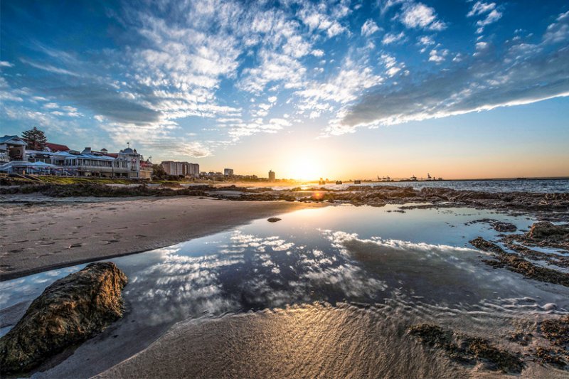 Port Elizabeth Traumstrände von Gqeberha in Südafrika