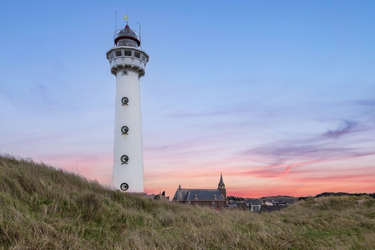 Egmond aan Zee Strand & Sehenswürdigkeiten im Badeort