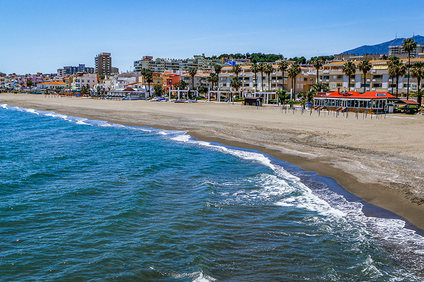 Blick auf Torremolinos
