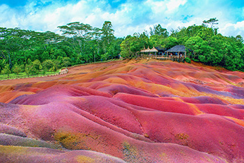 Mauritius Siebenfarbige Erde