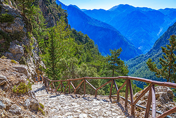 Kreta Samaria Schlucht