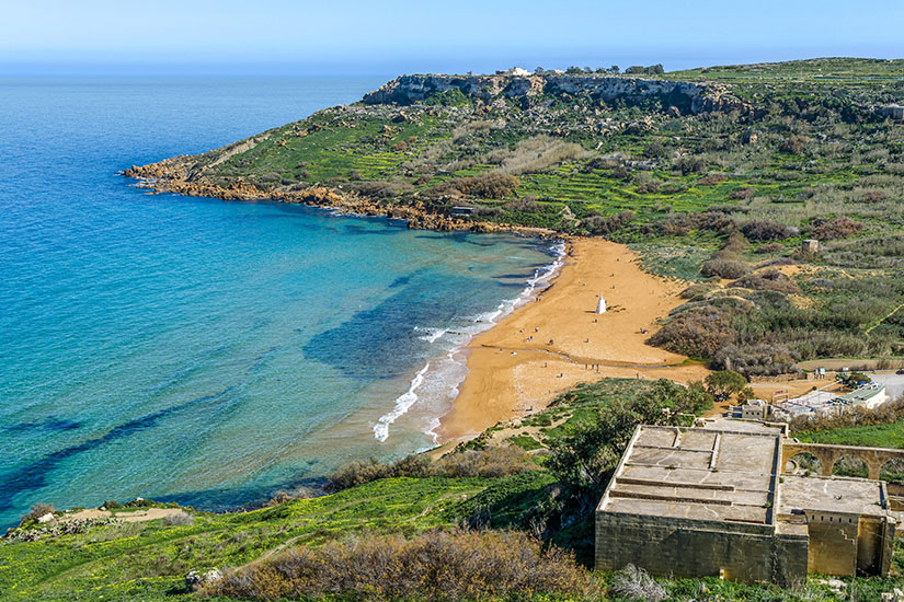 Malta Straende Ramla Beach