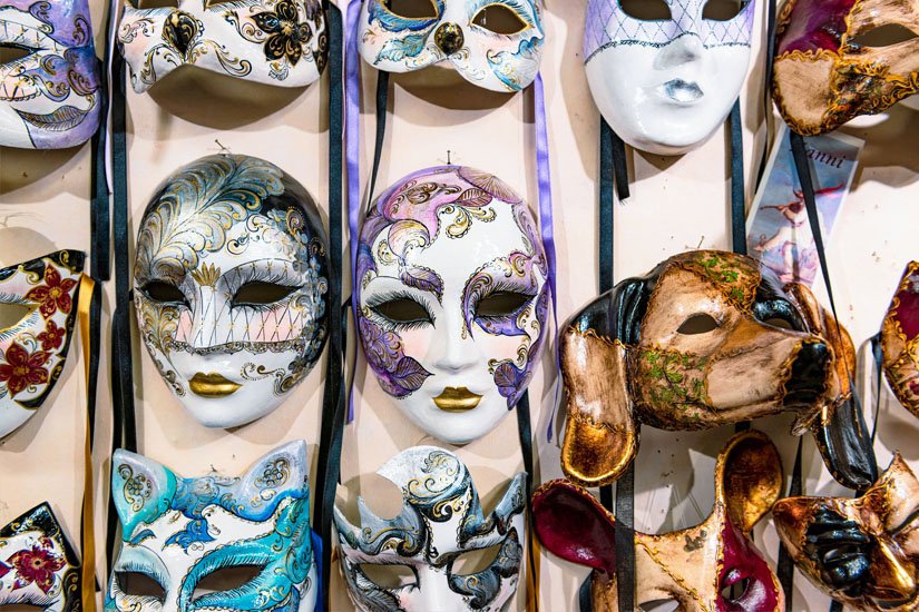Souvenirs Italien Venedig Masken