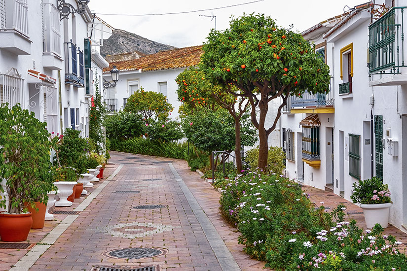 Benalmadena Pueblo Strasse