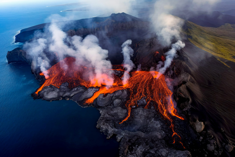 Vulkane auf Island Fagradalsfjall