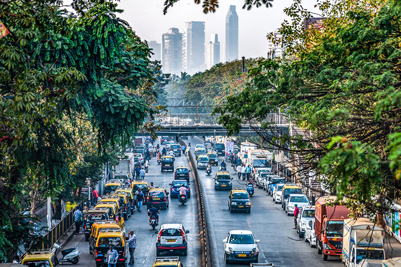 Mumbai Verkehr