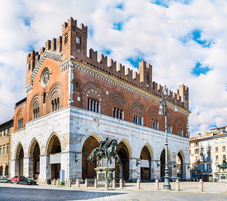 Piacenza im Norden von Italien Top Sehenswürdigkeiten