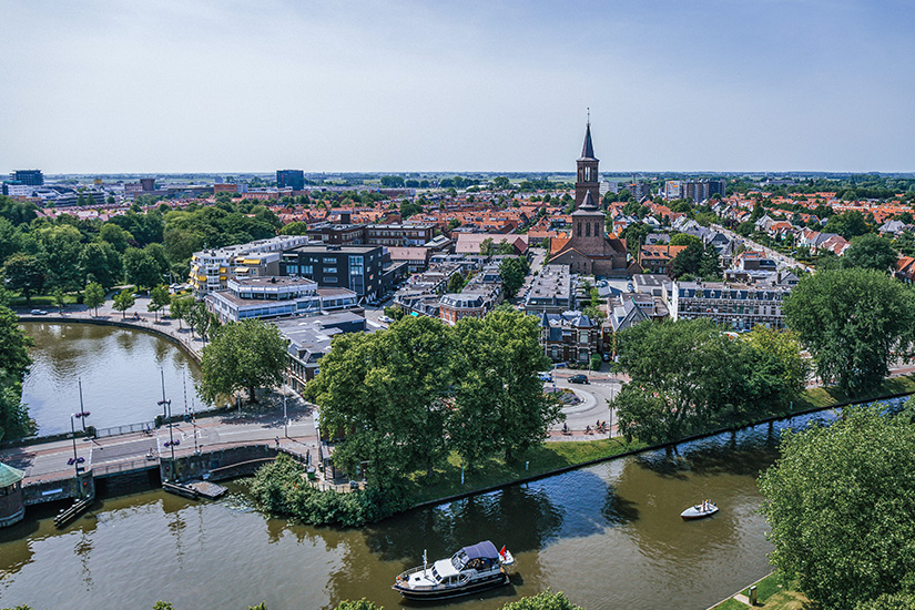 Blick auf Leeuwarden