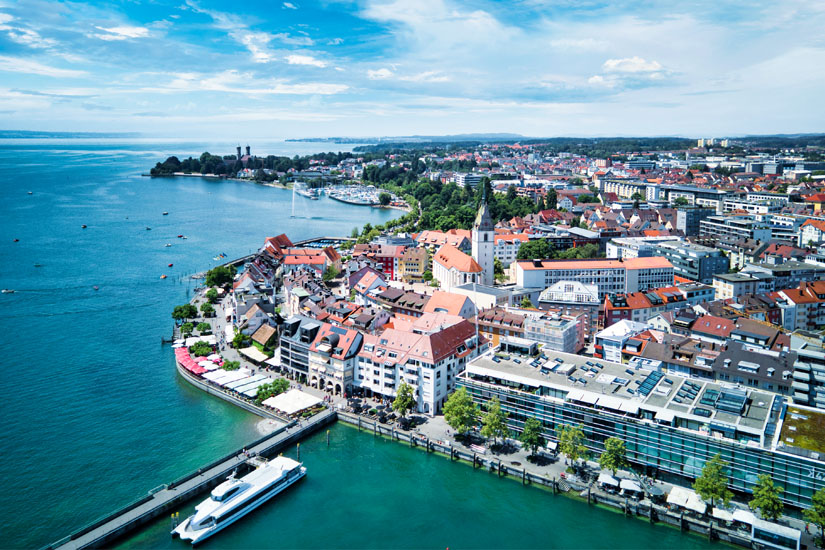 Blick auf Friedrichshafen