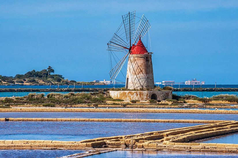 Trapani Saline Windmuehle