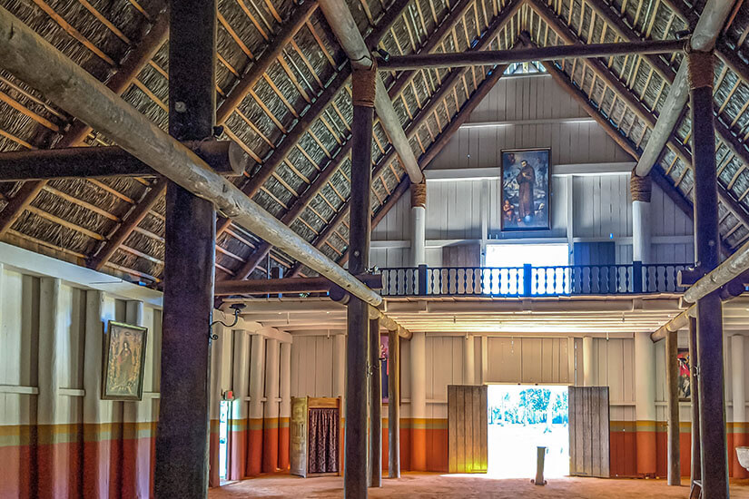 Tallahassee Mission San Luis Kirche