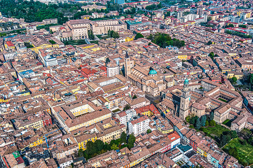 Parma von oben