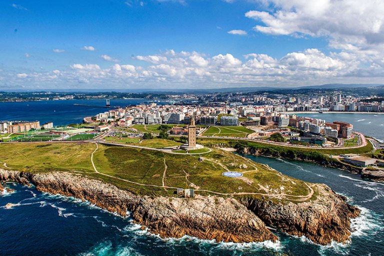 A Coruña Sehenswürdigkeiten in der nordspanischen Stadt