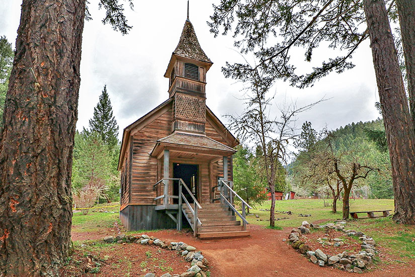 Oregon Geisterstadt Kirche