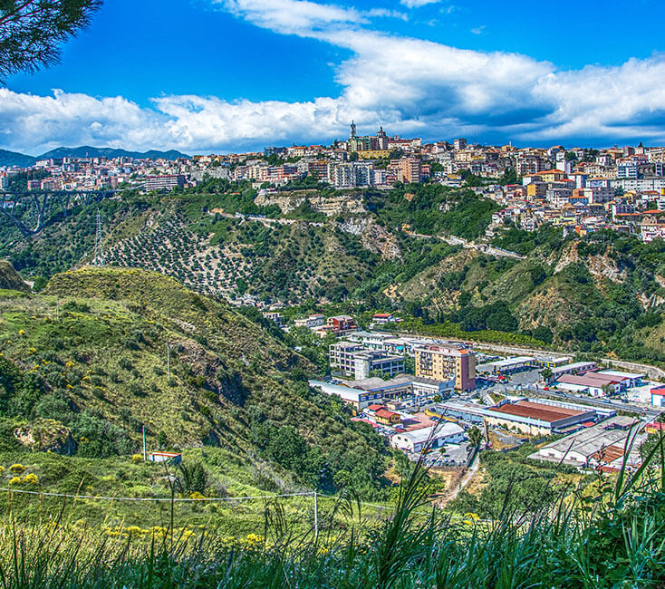 Catanzaro Stadt & Provinz ganz im Süden von Italien