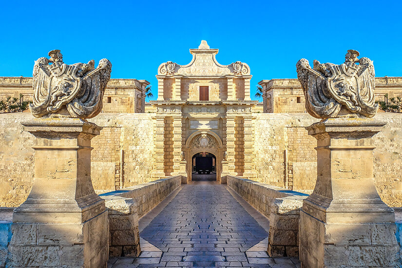 Mdina Rabat Malta Gate
