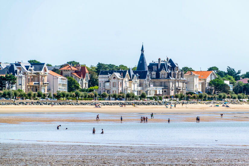 Blick auf Royan