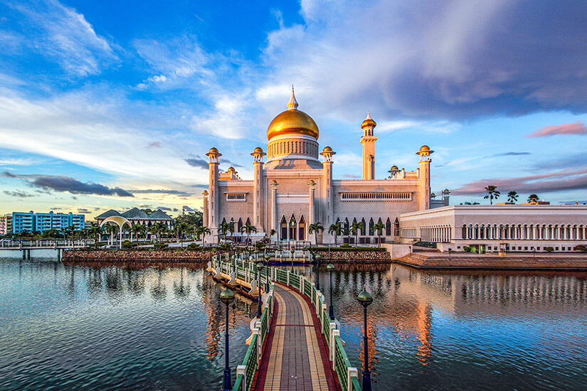 Borneo Omar Ali Saifuddien Moschee