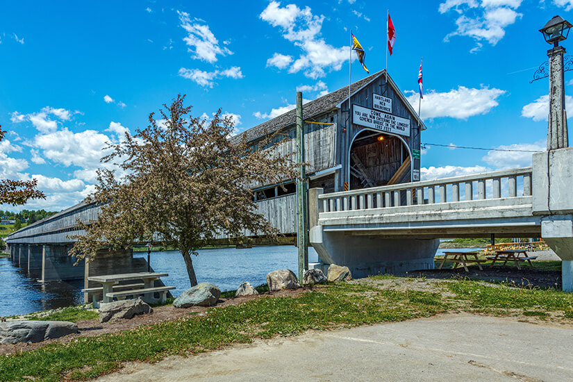 Bay of Fundy Hartland Bridge