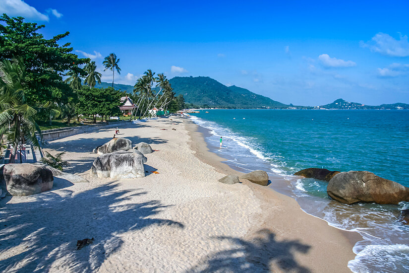 Thailand Straende Lamai Beach