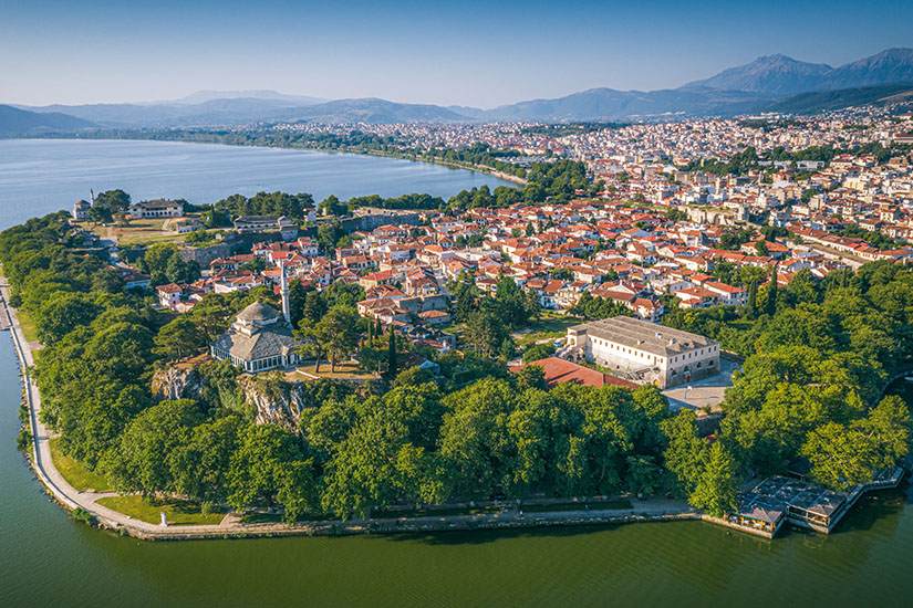 Blick auf Ioannina