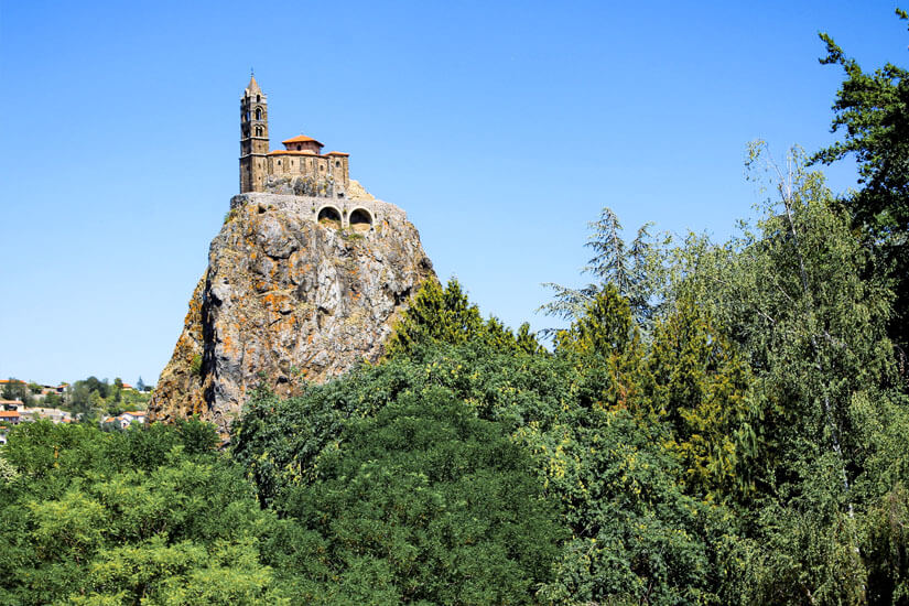 Auvergne Rocher Saint Michel d Aiguilhe