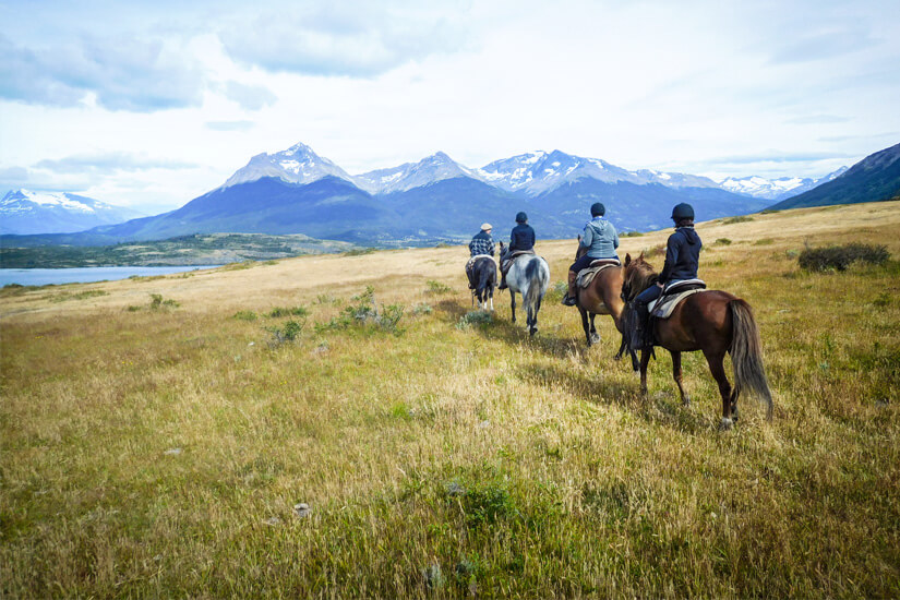 Torres del Paine Reiter