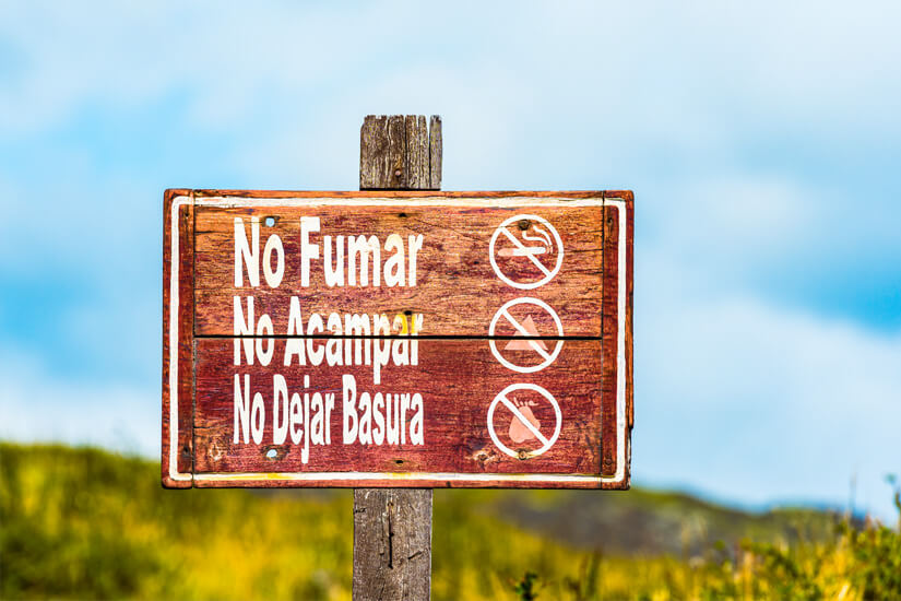 Torres del Paine Regeln