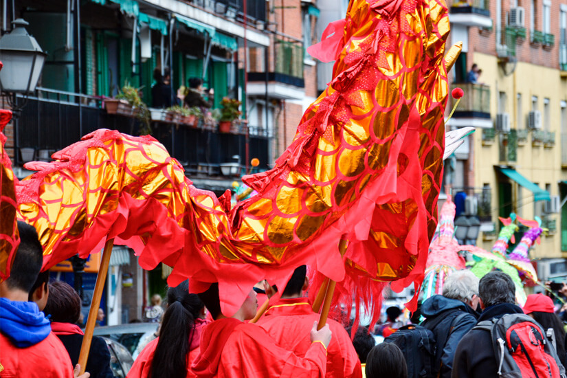 Madrid Chinesisches Neujahr