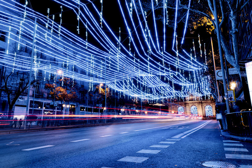 Madrid Weihnachten Silvester