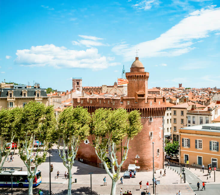 Perpignan In Frankreich Sehensw rdigkeiten Der Strand Perpignan In Frankreich Sehensw rdigkeiten Der Strand