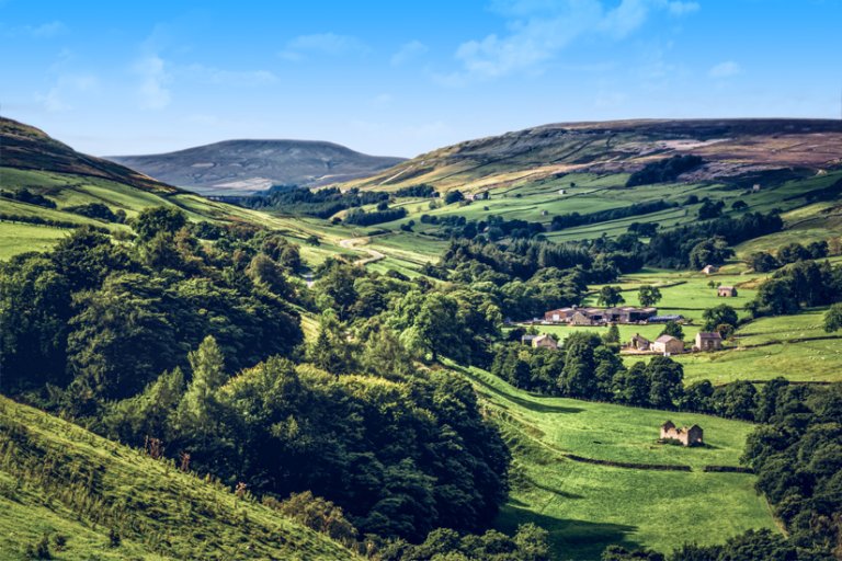 Yorkshire in England Sehenswürdigkeiten der Region im UK