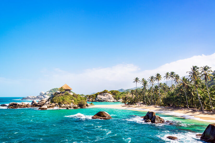 Kolumbien Straende Tayrona Beach