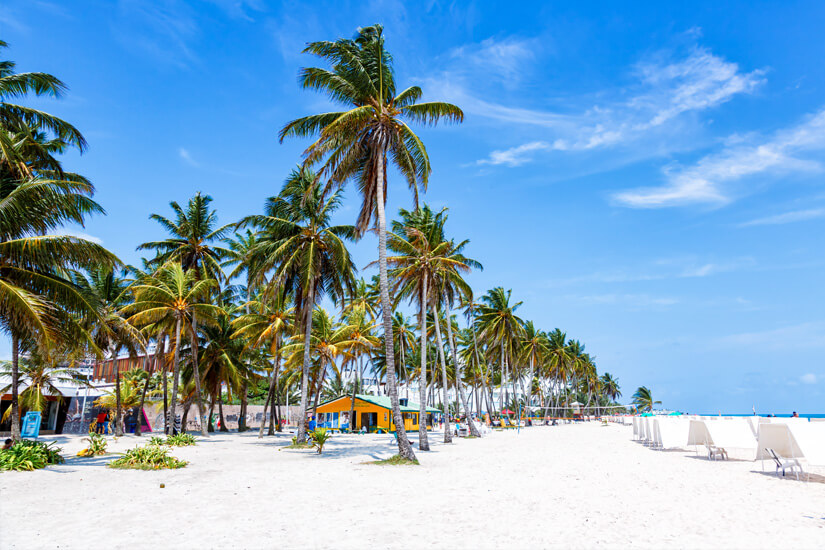 Kolumbien Straende Playa Spratt Bight