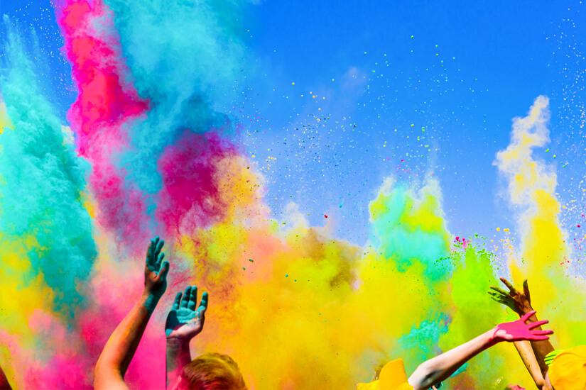 Athen Aktivitaeten Colour Day Festival