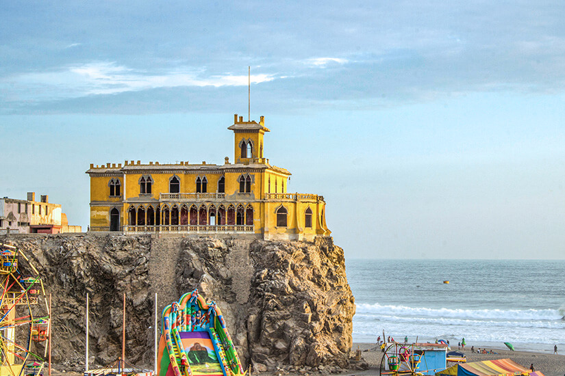Peru Straende Playa Castillo Forga