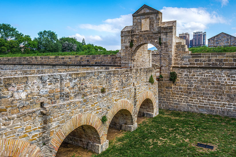 Pamplona Stadtmauer
