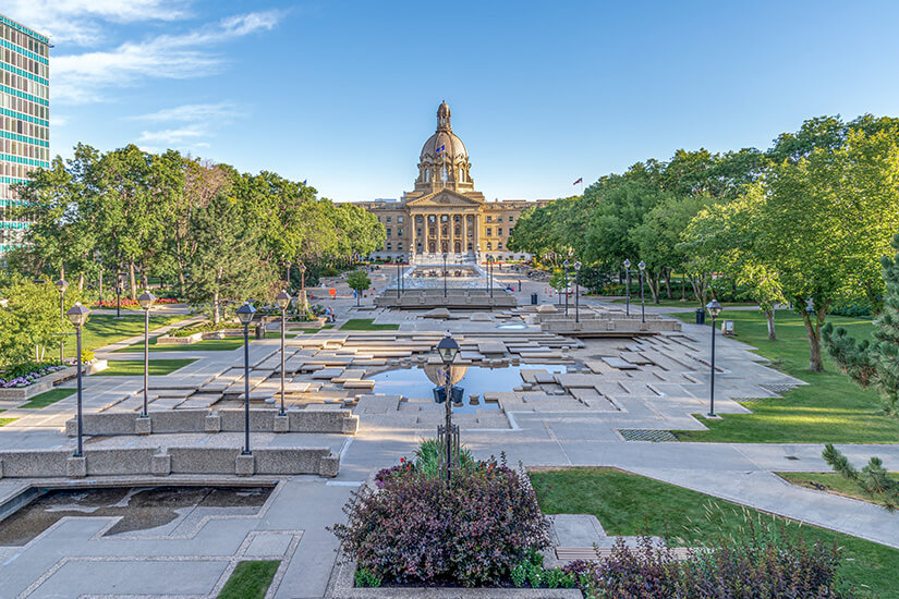 Edmonton Alberta Legislature Building