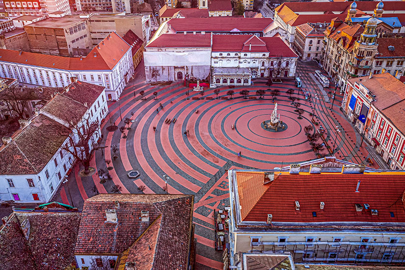 Timisoara Freiheitsplatz