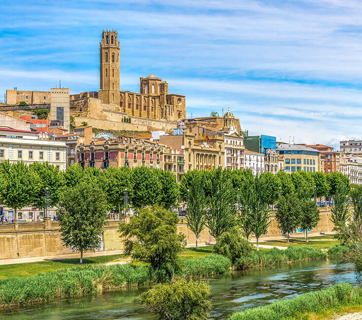 Lleida in Spanien Sehenswürdigkeiten der Stadt & Provinz