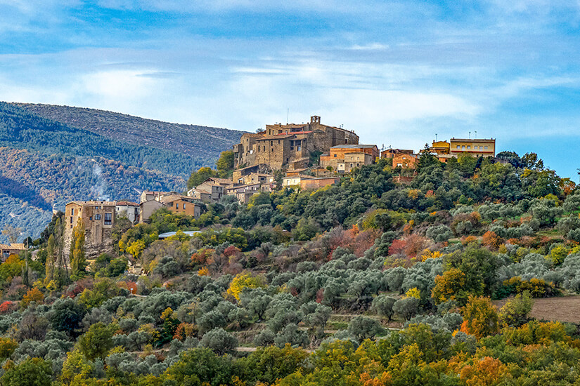 Provinz Lleida Dorf