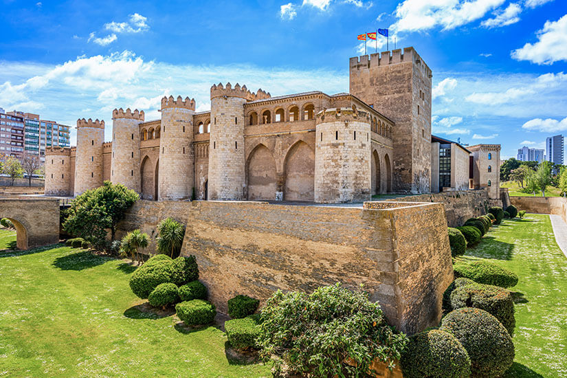 Saragossa Aljaferia Palast